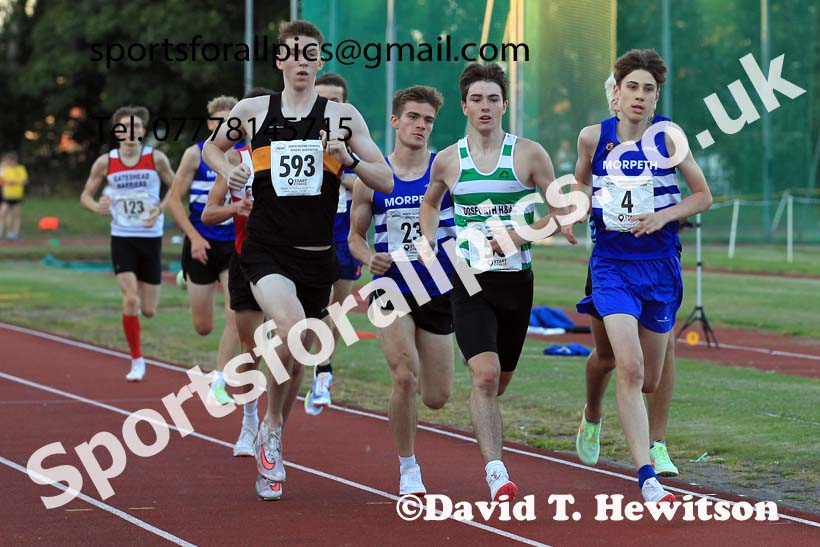 800 metres, 2022 NEGP Monkton No. 6, Wednesday, Aug. 10th. Photo: David T. Hewitson/Sports for All Pics